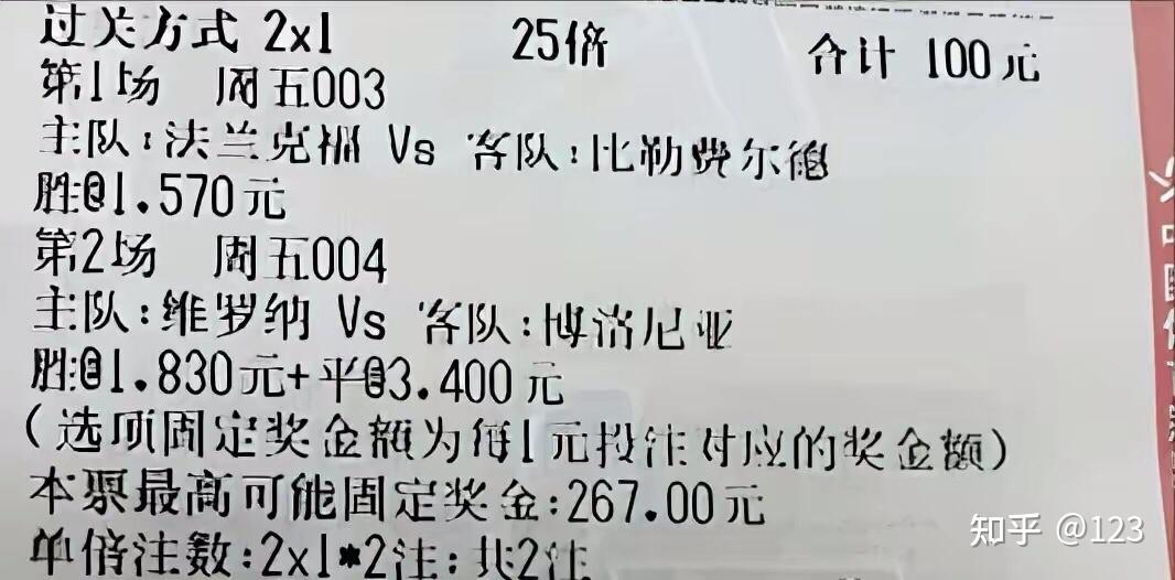 今日足球竞彩推荐，比分预测，实单推荐，法兰克福 VS 比勒费尔德